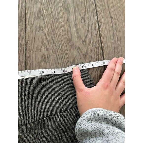 EUC J.Crew Womens Gray Wool Blend Pencil Skirt - Picture 5 of 6